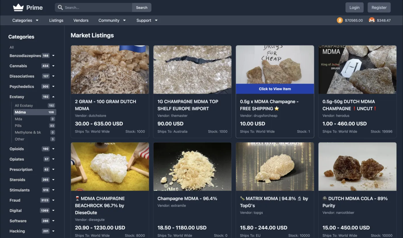 Prime Market Listings